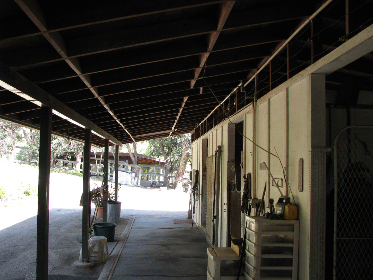 Barn Aisle Looking East