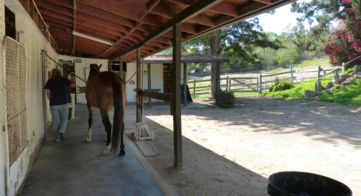 Barn Aisle & Crossties